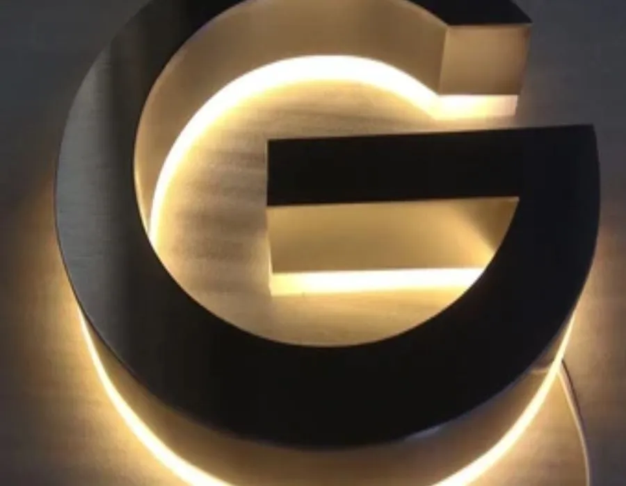 Aluminum Outlit Signage Dubai