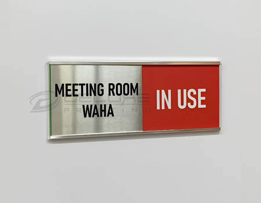 Aluminum Profile Sliding Name Plates Dubai