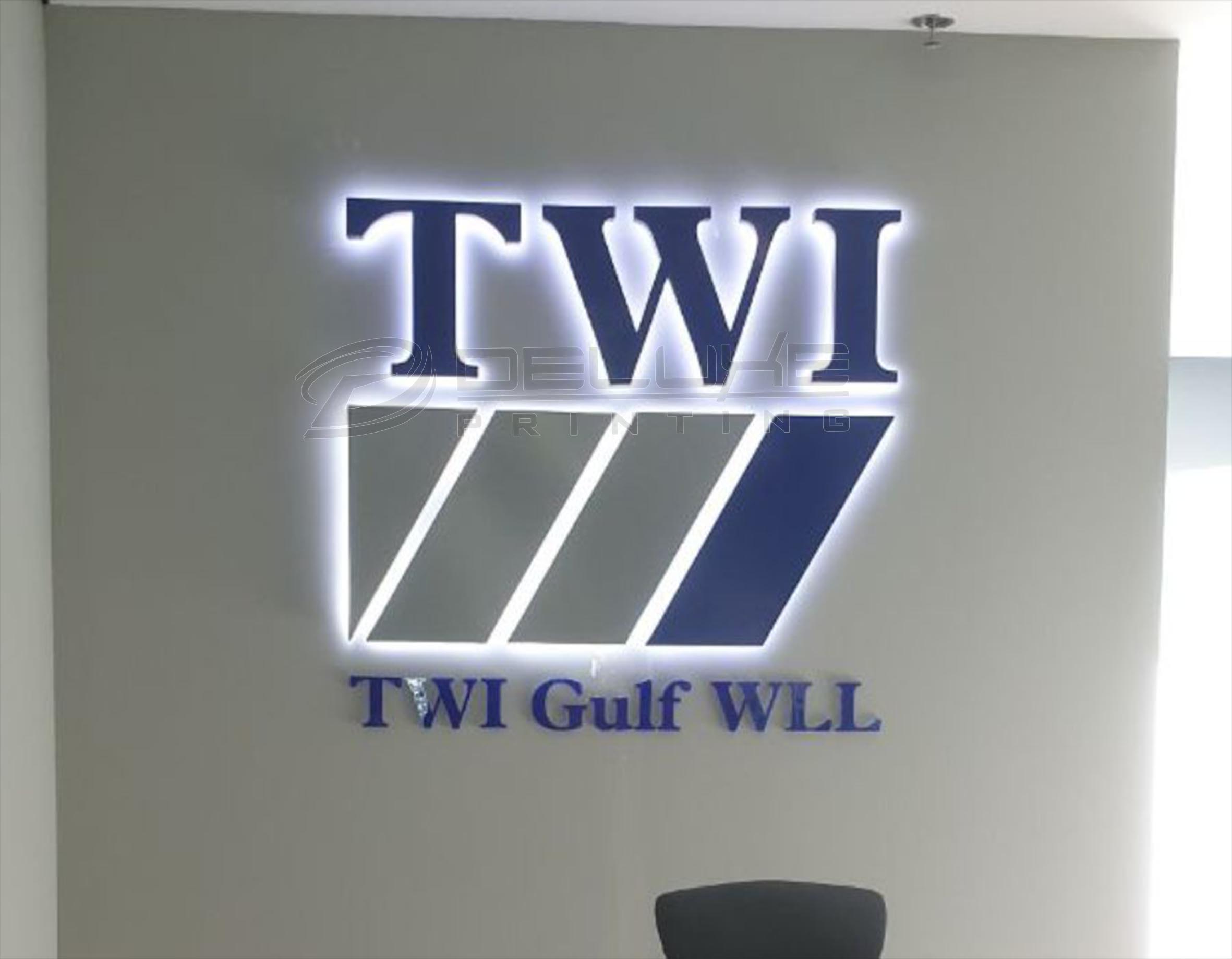 Backlit 3D Signage Lahore