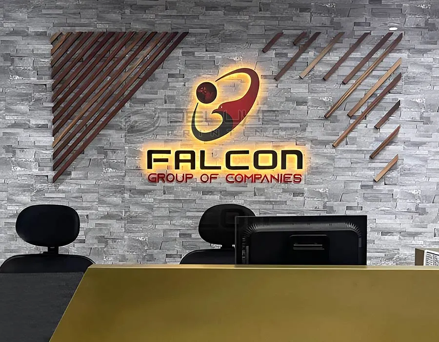 Backlit 3D Signage Dubai