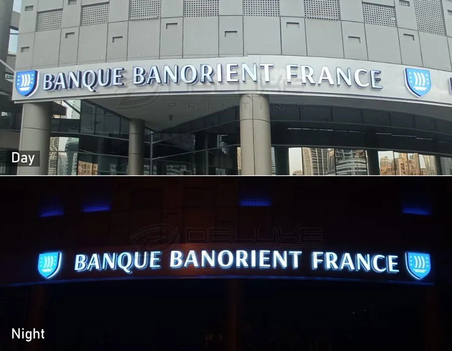 Channelium Backlit Signage