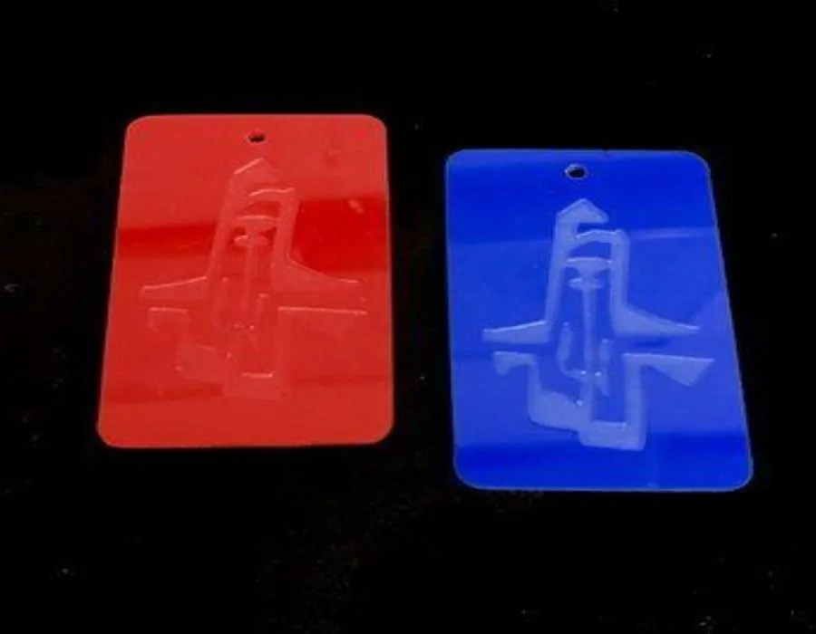 Colored Acrylic with Laser Engraved Labels Dubai