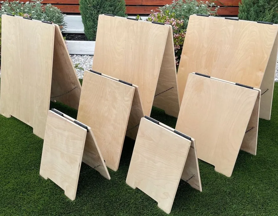 Wooden Folding Stand with Digital Print Dubai