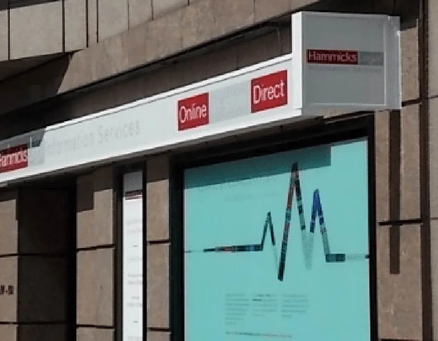 Digital Printed Flex Face Sign Board Dubai