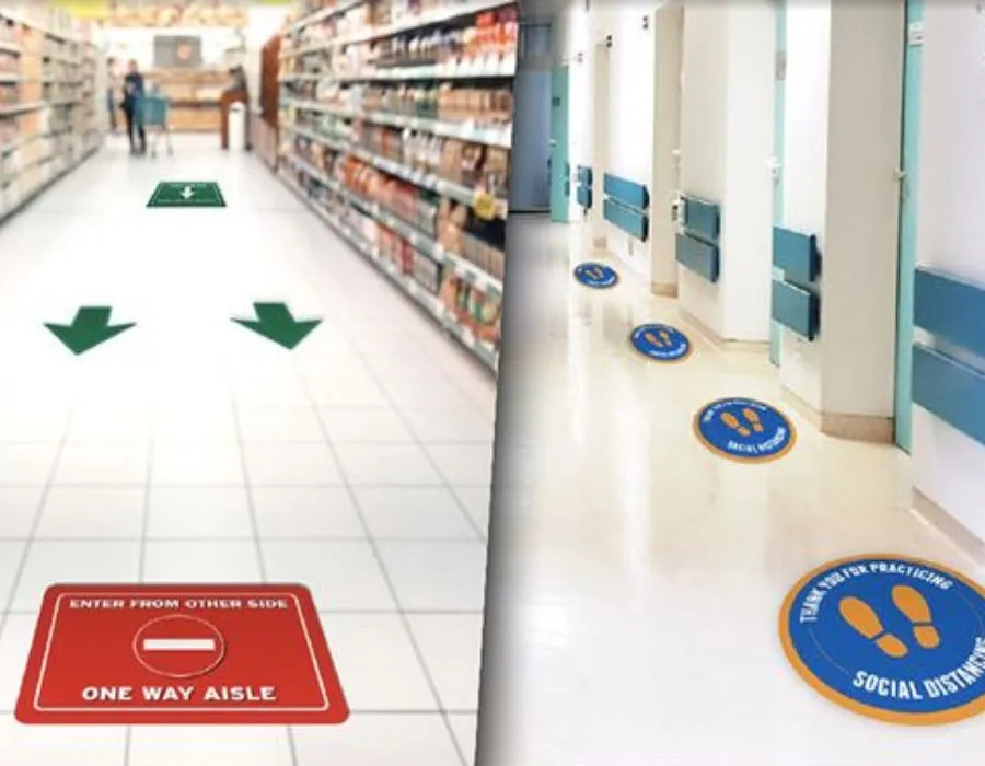 Floor Grade Vinyl with Digital Printing Dubai