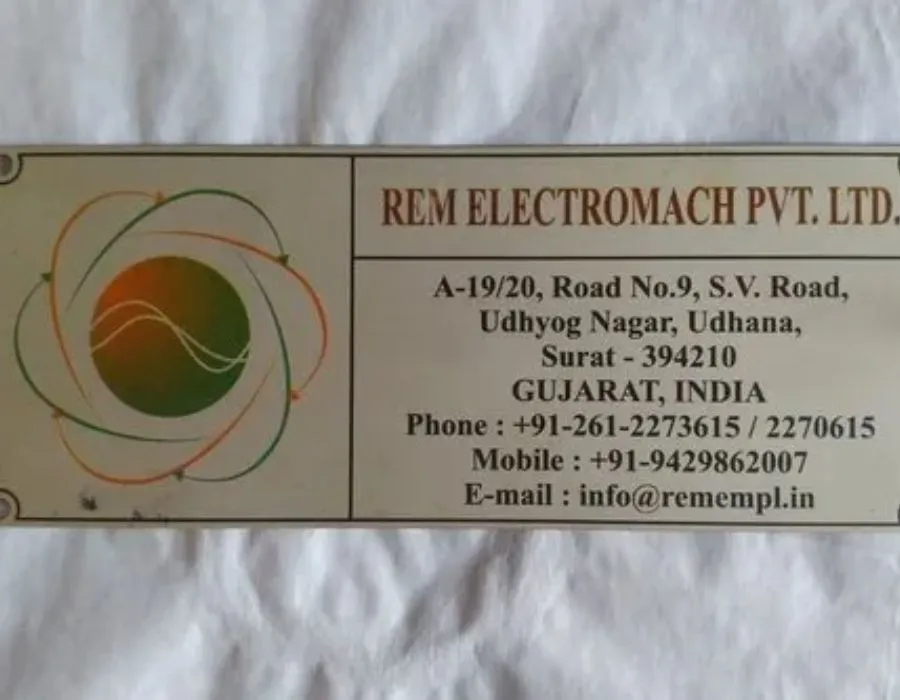 Aluminum Label with UV Direct Printing Dubai