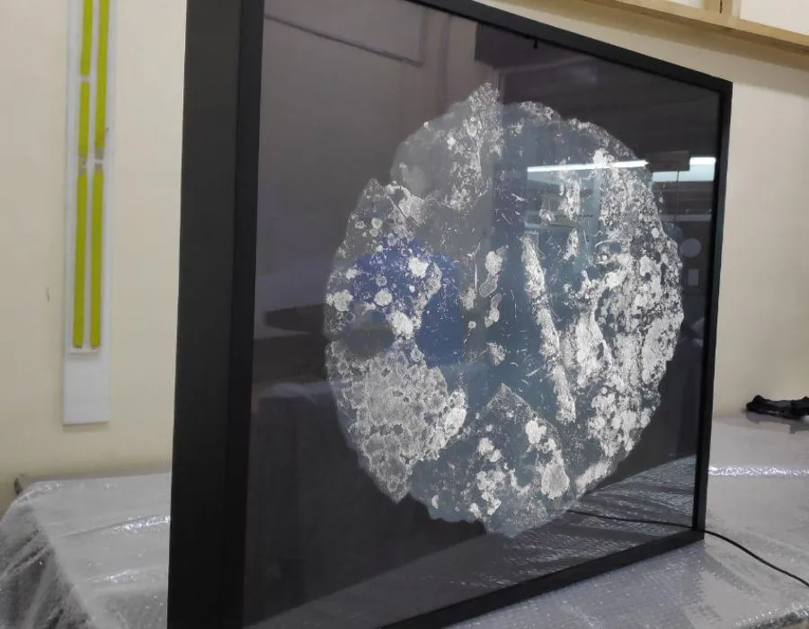 Wooden Light Box with Duratrance Dubai