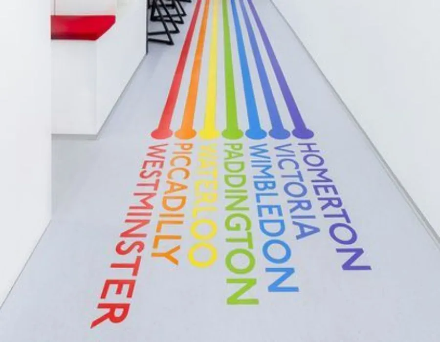 Floor Grade Colored Vinyl with Cutting Dubai