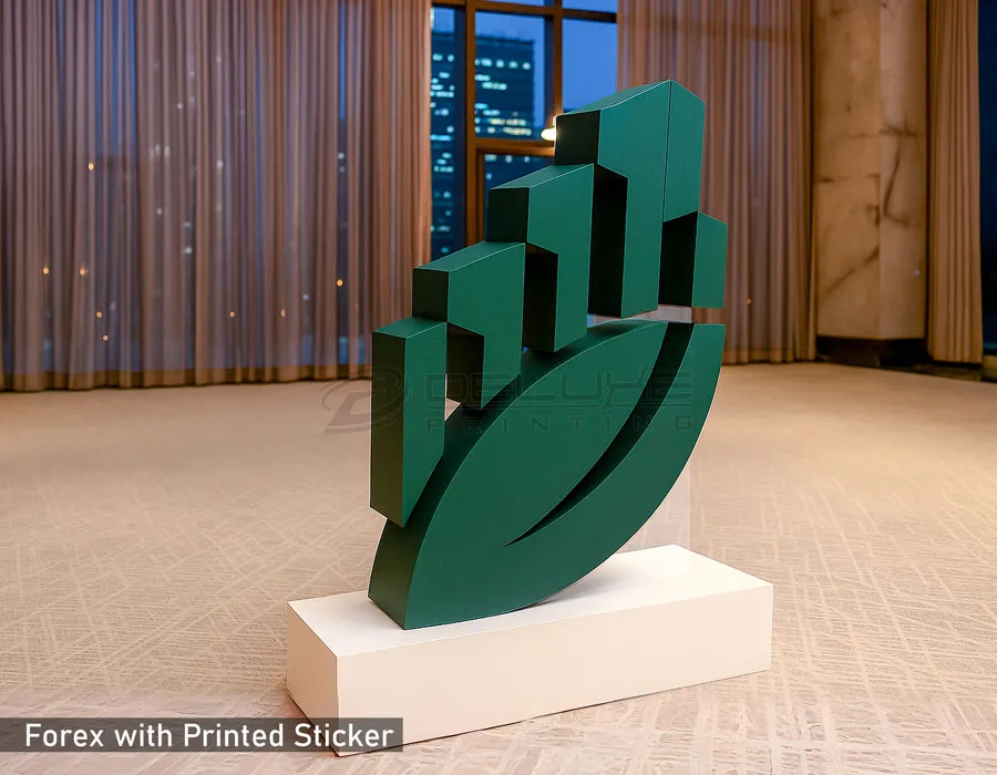 Forex Sheet with Base + Digital Printed Vinyl Dubai