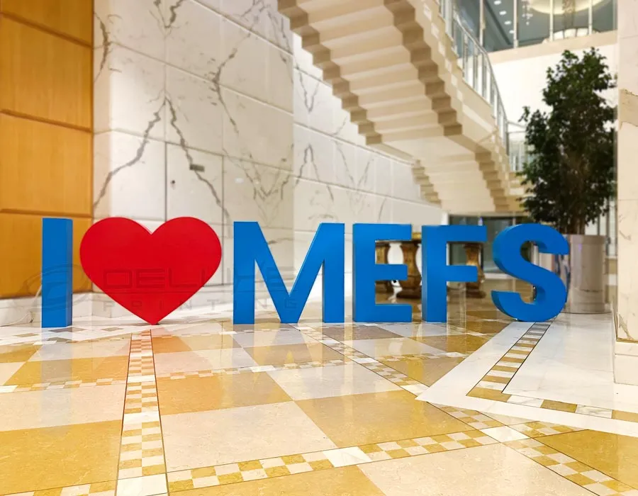 Forex Sheet with Base + Digital Printed Vinyl Dubai