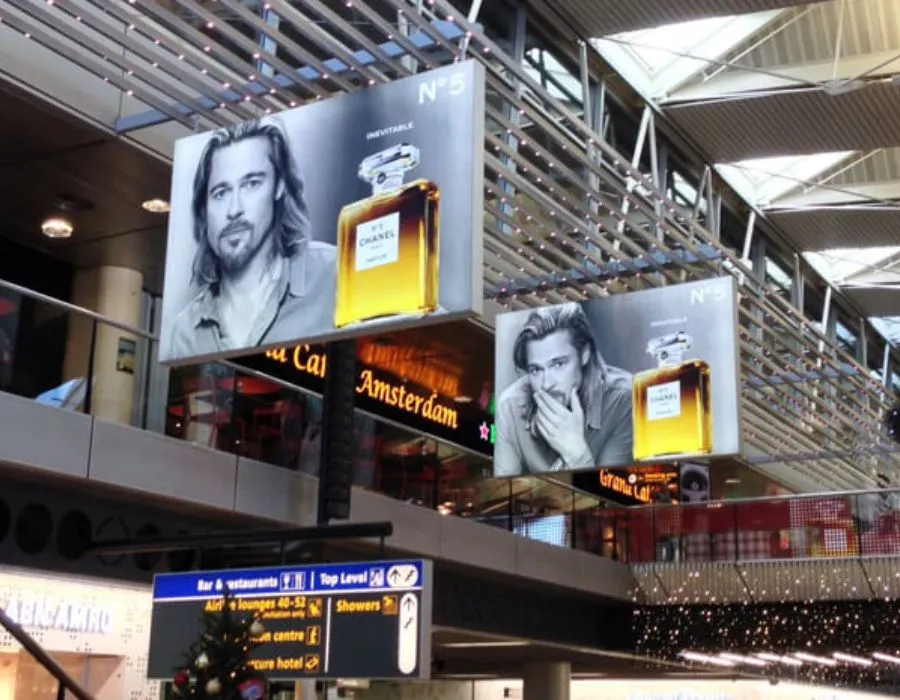 Hanging Fabric Light Box Dubai