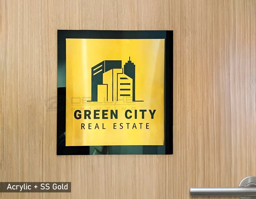 Acrylic Laser Cut Logo Dubai