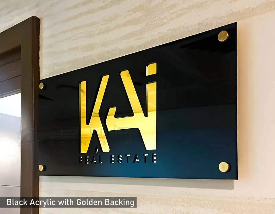 Acrylic Laser Cut Logo Dubai