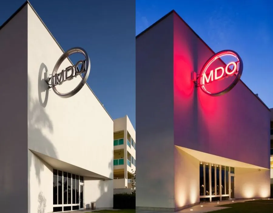 LED Neon with Aluminum Frame Sign Board Dubai