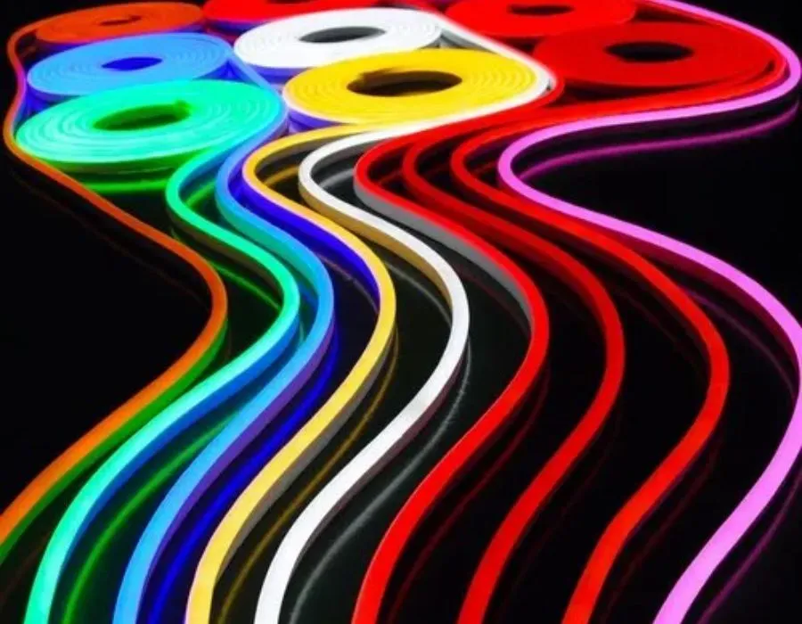 Metal Box with LED Neon Sign Board Dubai