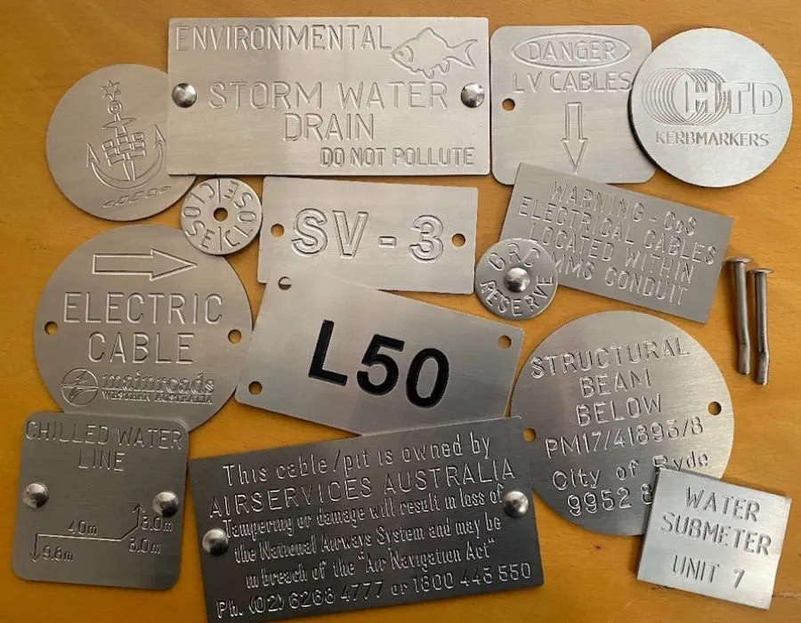 Metal Labels Dubai