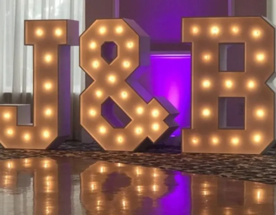 Metal with LED Bulb on Front Dubai