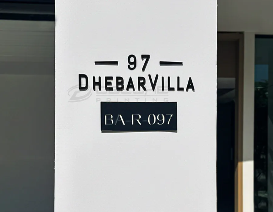 White Acrylic Plate Dubai