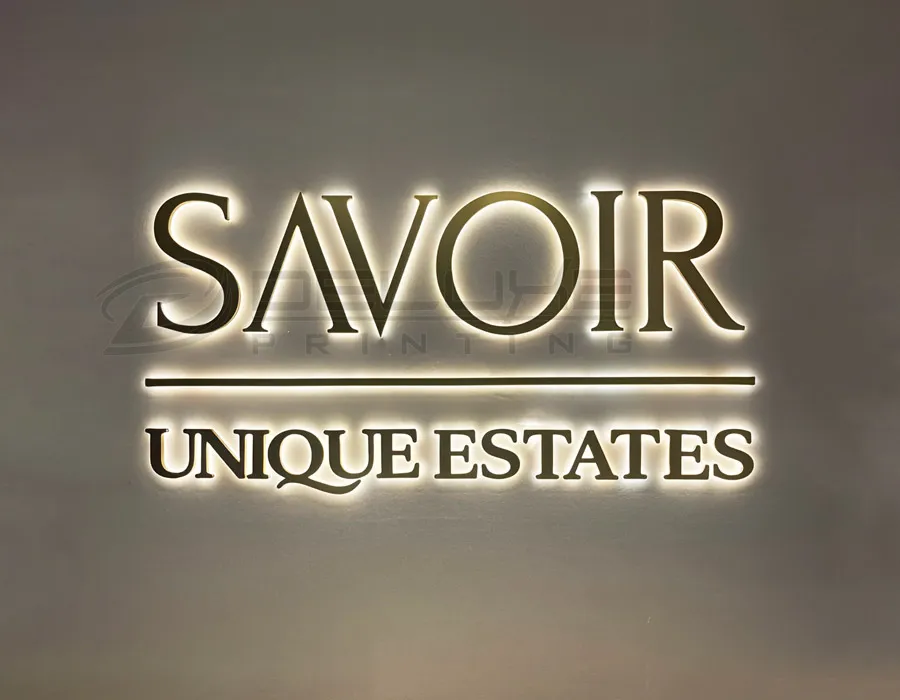 Outlit 3D Signage Dubai