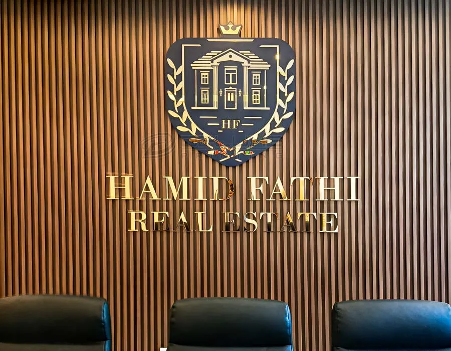 SS Brush Finish Unlit Signage