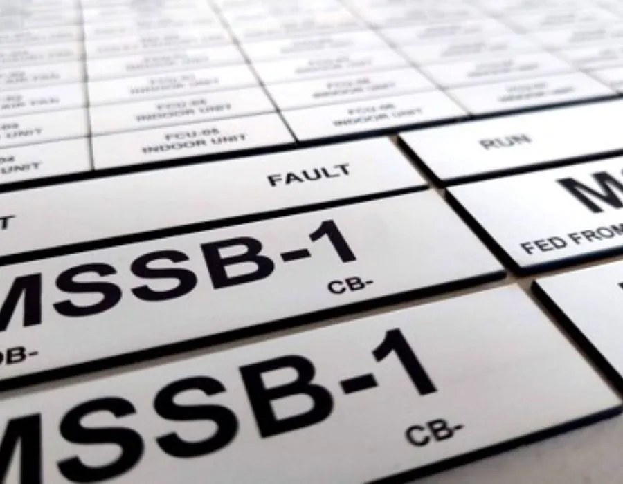 Traffolyte / PVC / Acrylic Labels Dubai