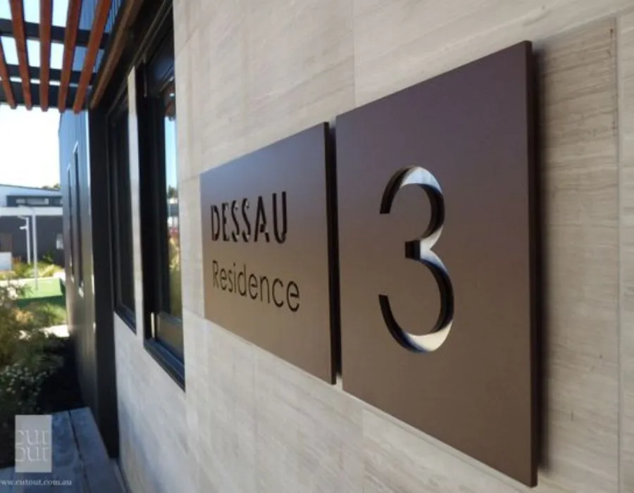 Wall Mounted Signage Dubai