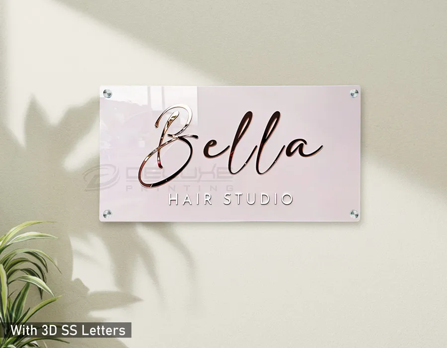 White Acrylic Plate Dubai