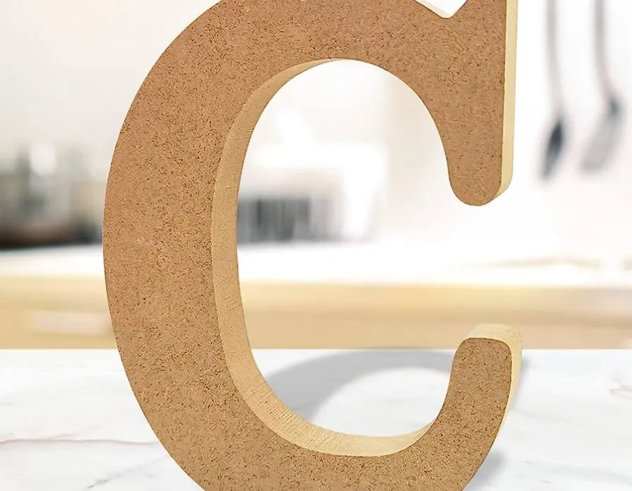 Wooden with Paint Finish Unlit Signage