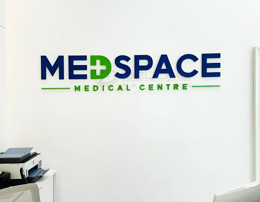 Wooden with Paint Finish Unlit Signage