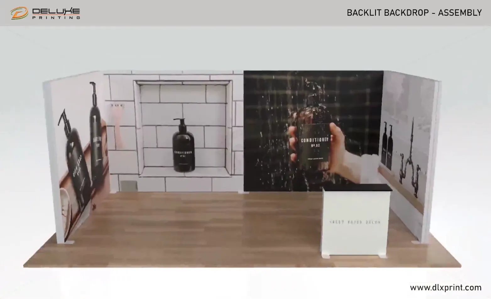 Backlit Seamless Backdrop