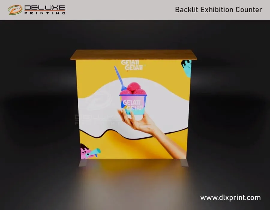 Backlit Standee Structure Dubai