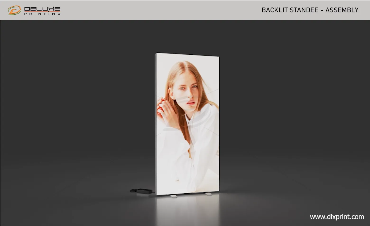 Backlit Standee Structure Dubai