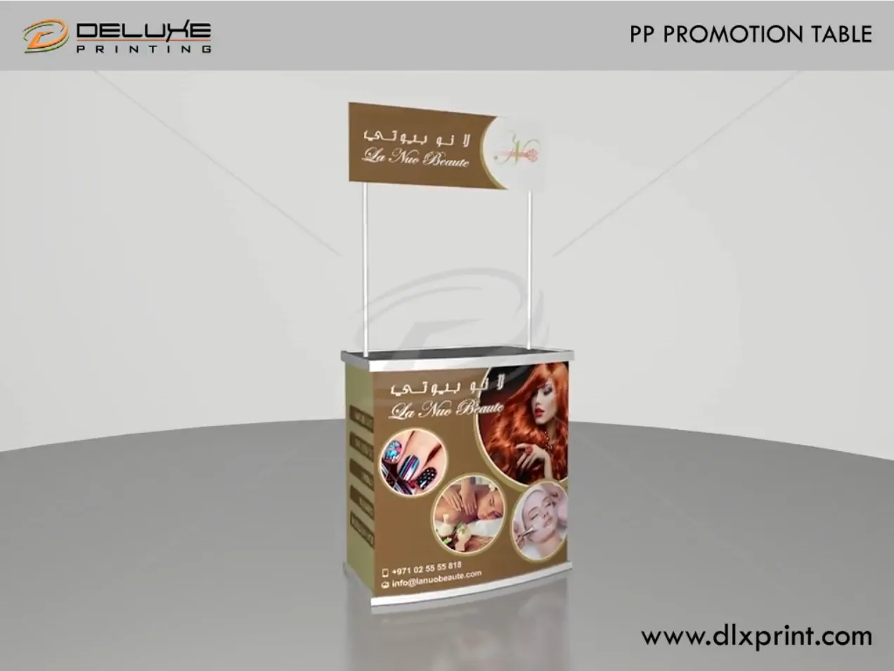 Backlit Standee Structure Dubai