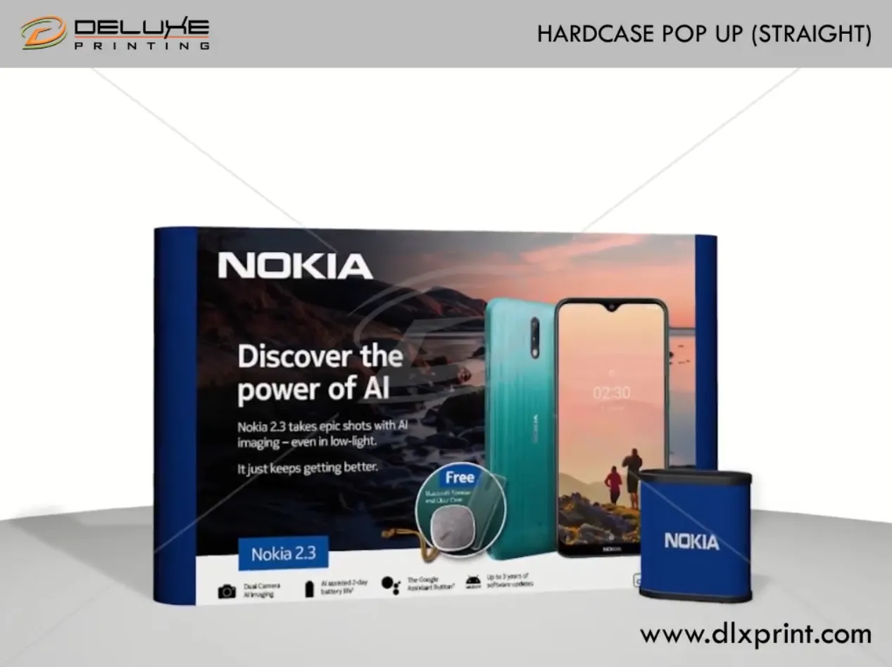 hardcase poup banner printing dubai